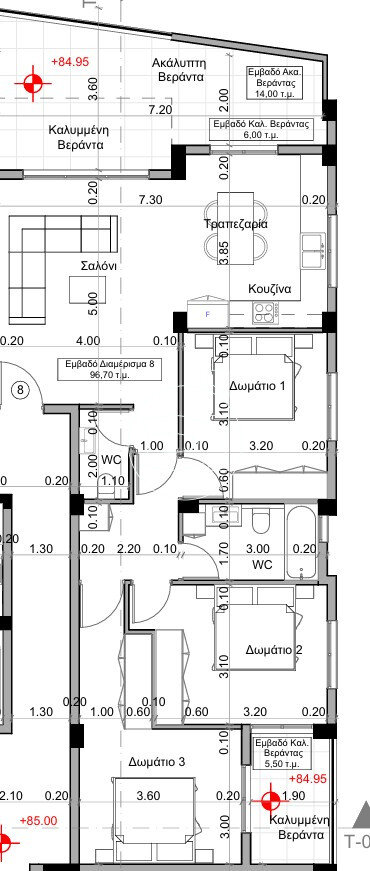 Wohnung zum Kauf 150.000 € 5 Zimmer 108 m²<br/>Wohnfläche Frenaros