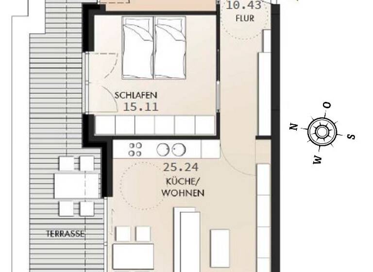 Penthouse zum Kauf 299.000 € 2 Zimmer 78,5 m² 2. Geschoss Varel 26316