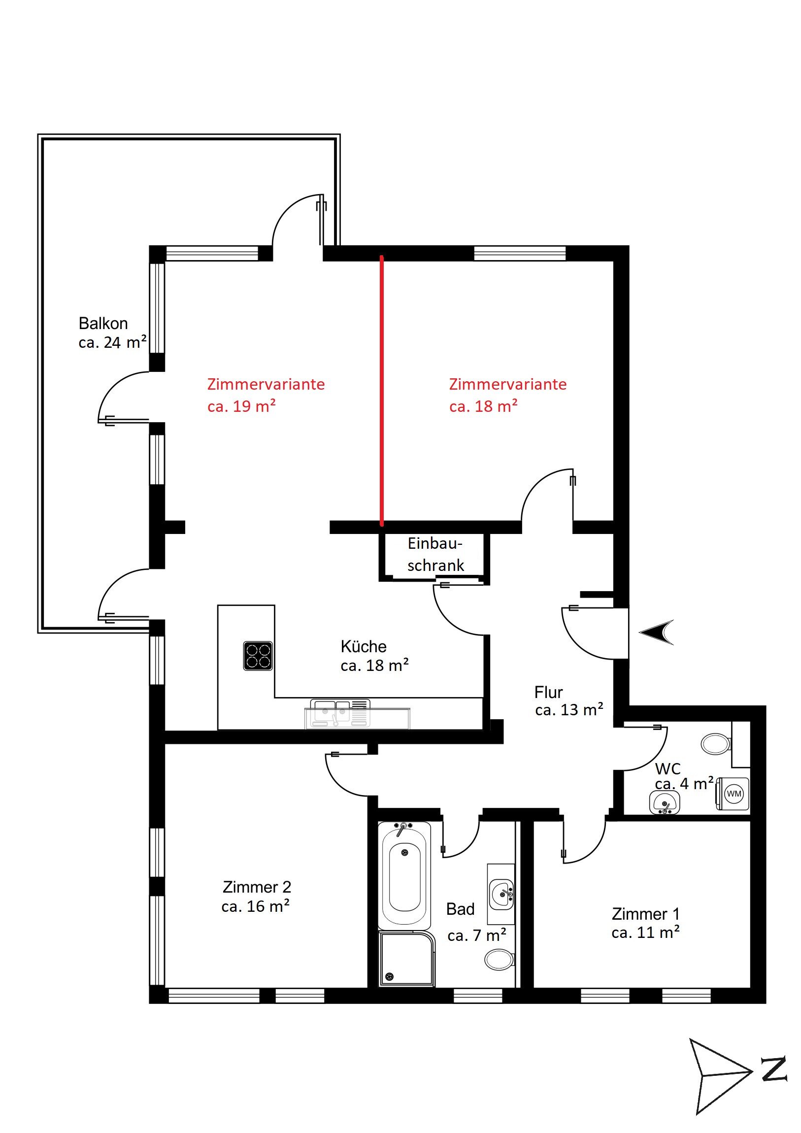 Wohnung zum Kauf 775.000 € 3 Zimmer 119 m²<br/>Wohnfläche Friedrichshagen Berlin 12587