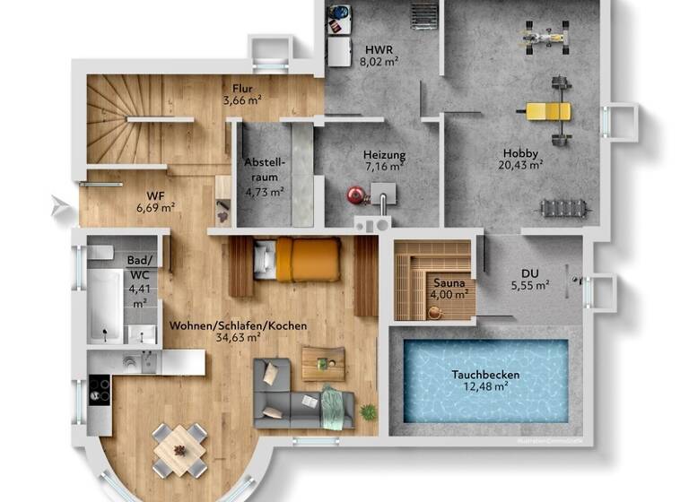 Einfamilienhaus zum Kauf 5 Zimmer 254 m² 763 m² Grundstück Lengfelder Straße 45a Versbach Würzburg 97078