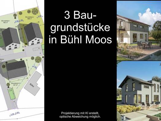 Einfamilienhaus zum Kauf 518.695 € 5 Zimmer 155 m² 411 m² Grundstück Moos Bühl 77815