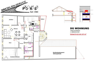 Wohnung zur Miete 1.130 € 157 m² 4. Geschoss frei ab sofort Zentrum Altenburg 04600