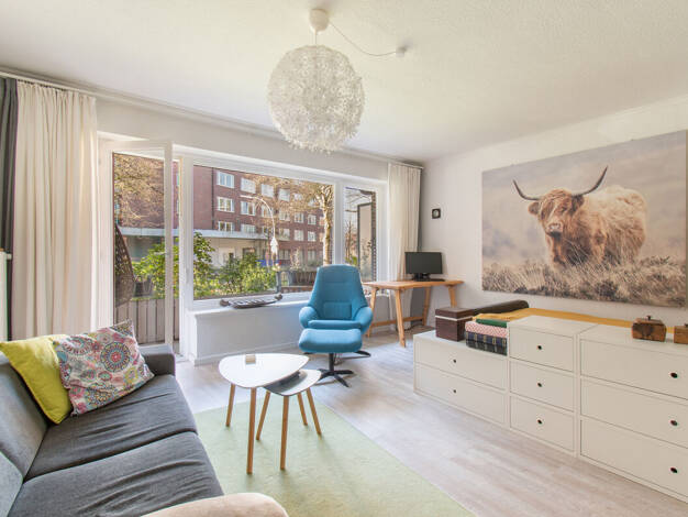 Wohnung zum Kauf 425.000 € 2 Zimmer 60 m² EG Hoheluft-West Hamburg 20253