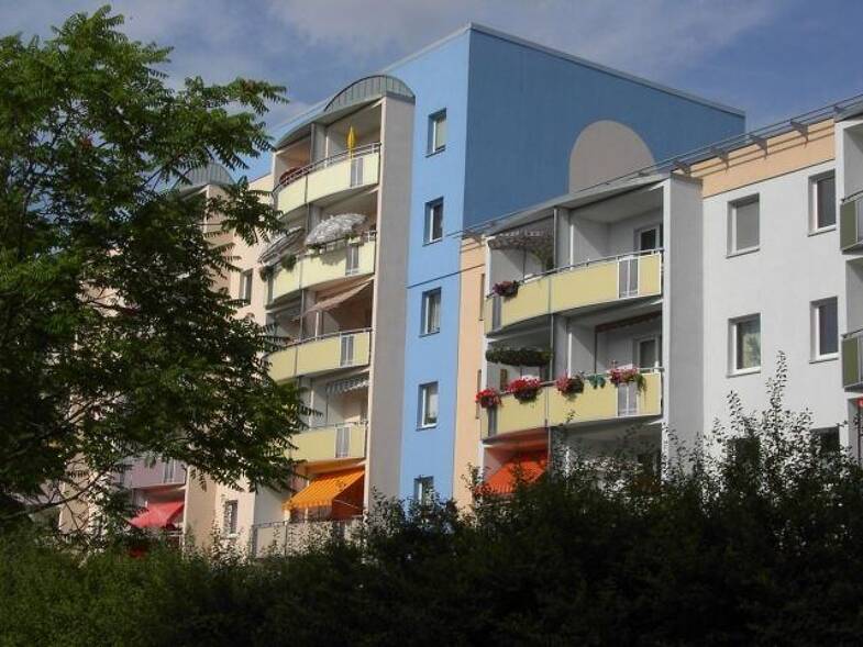 Wohnung zur Miete 400 € 3 Zimmer 57,1 m² 4. Geschoss Pablo-Picasso-Straße 11 Hanns-Eisler-Platz / Kannenstieg Magdeburg 39128