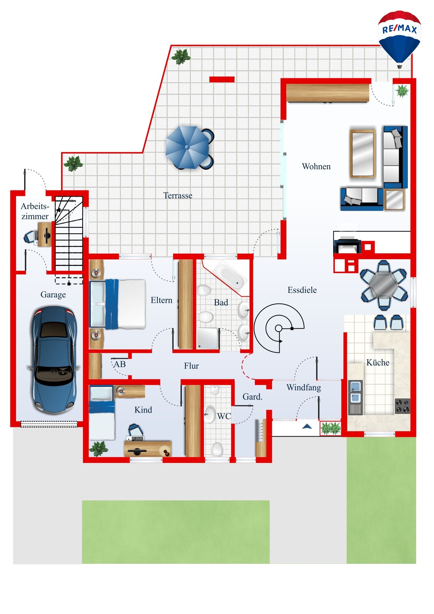 Bungalow zum Kauf 685.000 € 3 Zimmer 135 m²<br/>Wohnfläche 535 m²<br/>Grundstück Haßloch 67454