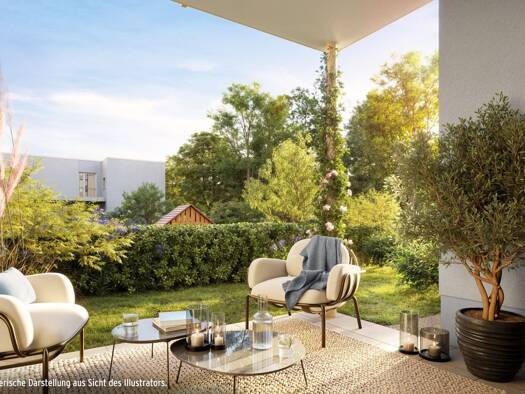 Maisonette zum Kauf - Erstbezug provisionsfrei 644.900 € 2 Zimmer 65,8 m² EG Milbertshofen-Am Hart München / Am Hart 80937