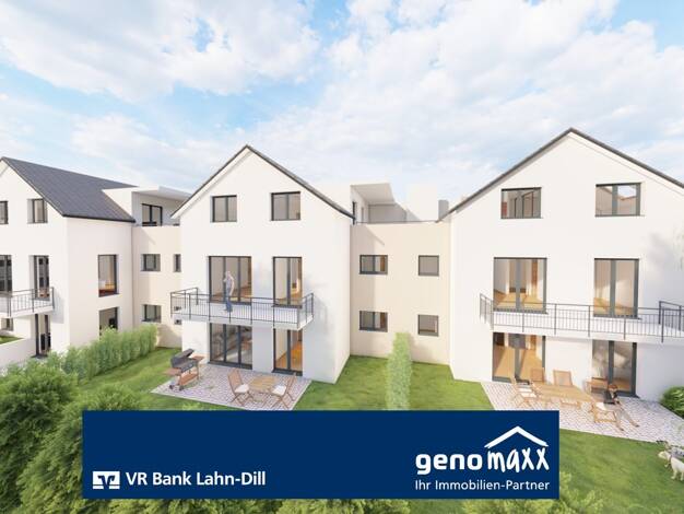 Wohnung zum Kauf - Neubau 377.794 € 3 Zimmer 96,1 m² 1. Geschoss Niederweidbach Bischoffen / Niederweidbach 35649