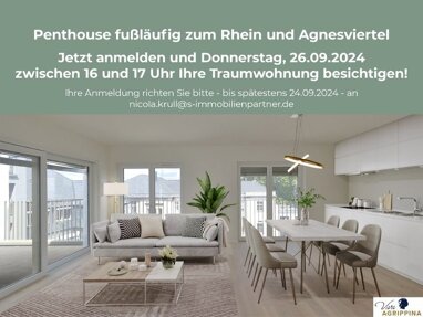 Wohnung zum Kauf provisionsfrei 1.129.900 € 3 Zimmer 94,8 m² 5. Geschoss Neustadt - Nord Köln 50668