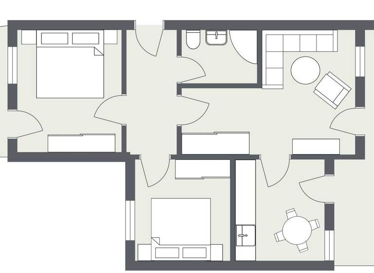 Wohnung zum Kauf 394.000 € 3 Zimmer 78,5 m² 2. Geschoss frei ab sofort Hermannstraße 20 a Kühlungsborn 18225