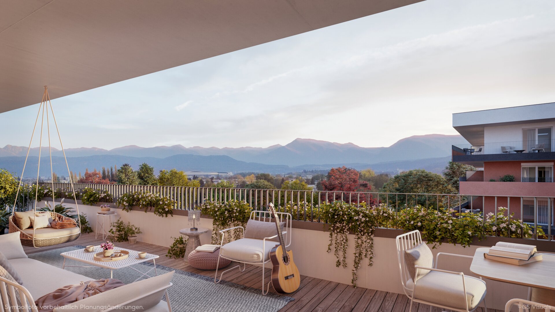 Penthouse zum Kauf 830.000 € 4 Zimmer 113 m²<br/>Wohnfläche 7.<br/>Geschoss Kohldorfer Straße 96 St. Martin Klagenfurt am Wörthersee 9020