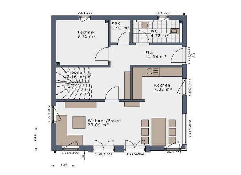 Einfamilienhaus zur Miete - Erstbezug 1.329 € 4 Zimmer 135 m² 921 m² Grundstück Eschwege 37269
