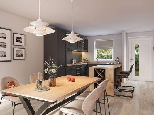 Doppelhaushälfte zum Kauf - Neubau provisionsfrei als Kapitalanlage geeignet 604.900 € 5 Zimmer 133,5 m² 266 m² Grundstück An den Obstwiesen 3a Henstedt-Ulzburg 24558