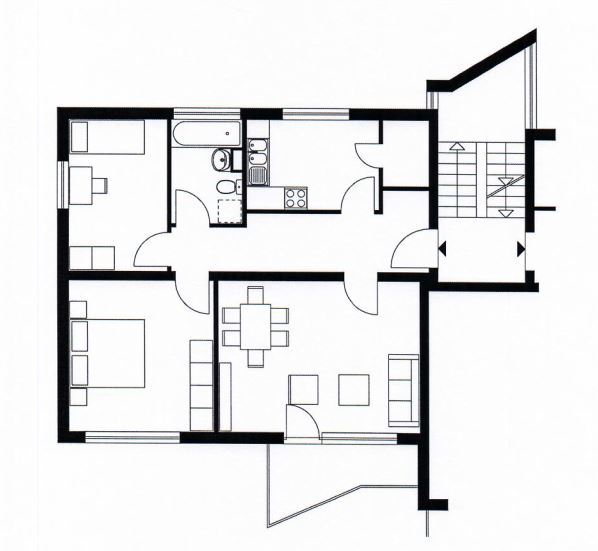 Wohnung zur Miete 675 € 3 Zimmer 73 m²<br/>Wohnfläche 2.<br/>Geschoss 16.01.2025<br/>Verfügbarkeit An der Stadthalle 8 Altenbauna Baunatal 34225