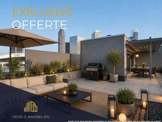 Wohnung zum Kauf 849.000 € 3 Zimmer 130 m² 7. Geschoss Gallus Innenstadt I 60327