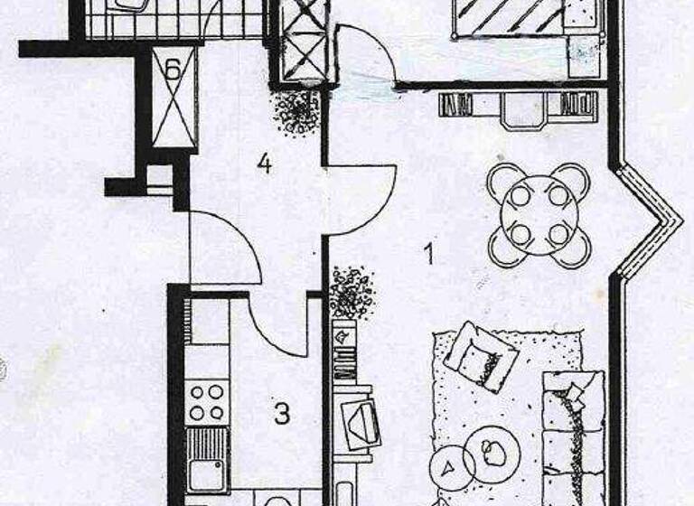 Wohnung zur Miete 750 € 2 Zimmer 55 m² 4. Geschoss Fanz-Mehring-Straße 1 Gohlis-Nord Leipzig 04157