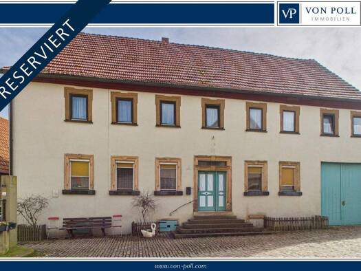 Bauernhaus zum Kauf 80.000 € 6 Zimmer 120 m² 573 m² Grundstück Wipfeld 97537