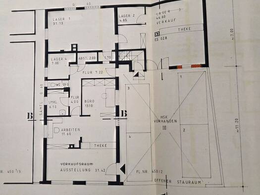 Laden zur Miete 1 Zimmer 235 m² Verkaufsfläche Lechhausen Augsburg 86165