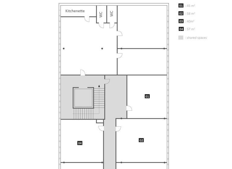 Bürofläche zur Miete 19,50 € 1 Zimmer 35,1 m² Bürofläche Ottobrunn 85521