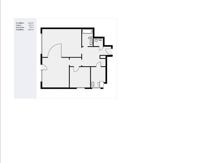 Wohnung zur Miete 917 € 3 Zimmer 89,5 m² 7. Geschoss frei ab 01.04.2026 Graf-Recke-Straße 140 Mörsenbroich Düsseldorf 40237