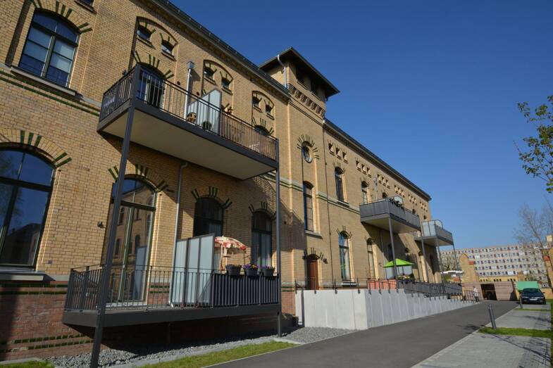 Wohnung zum Kauf 149.000 € 1,5 Zimmer 50,4 m² 1. Geschoss Olbrichtstraße 3 Möckern Leipzig 04157
