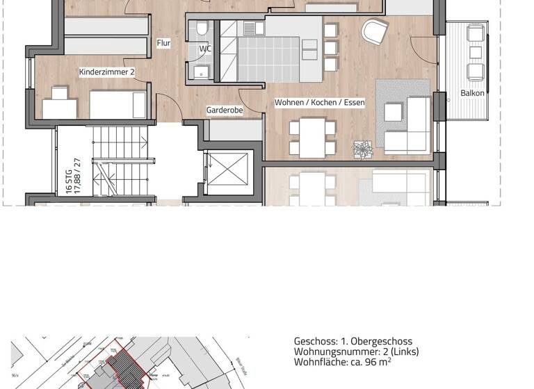 Wohnung zum Kauf 599.800 € 4 Zimmer 96,1 m² 1. Geschoss Laubegast Dresden 01279