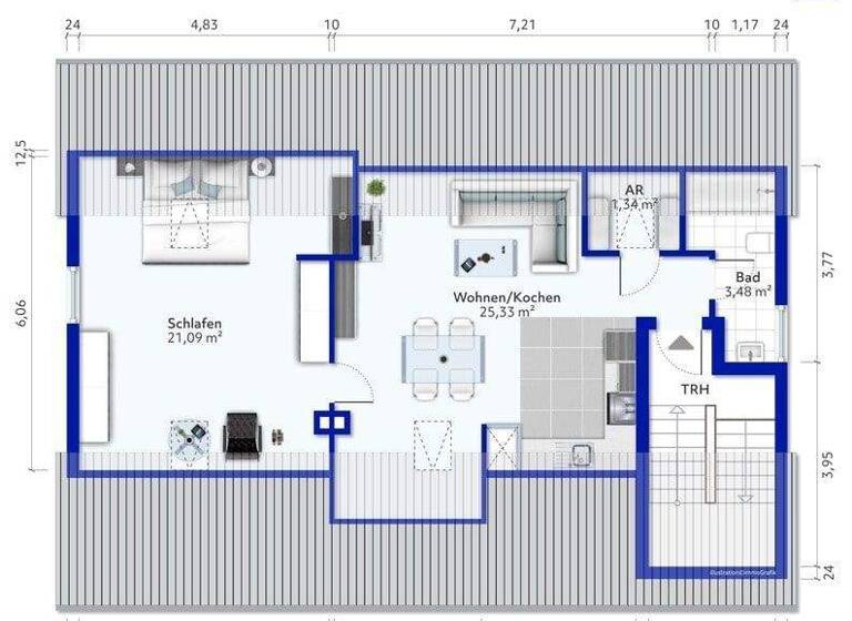 Wohnung zum Kauf 2,5 Zimmer 51,2 m² Frömern Fröndenberg 58730