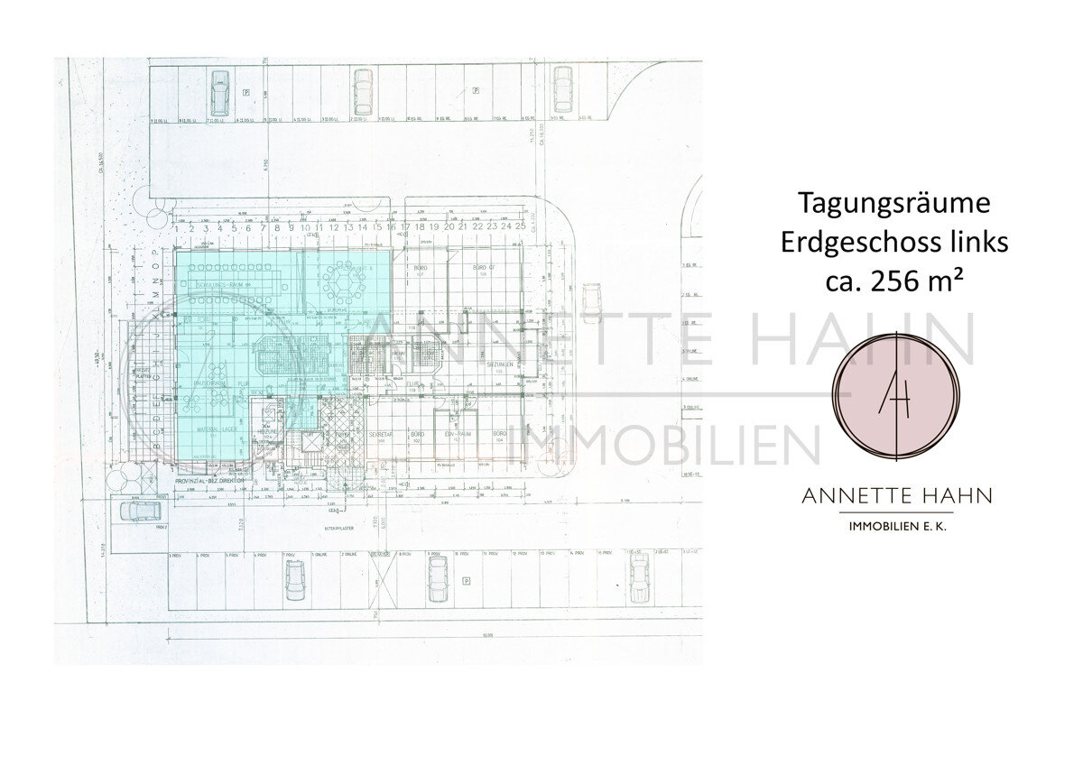 Bürofläche zur Miete 2.201 € 4 Zimmer 256 m²<br/>Bürofläche Bad Kreuznach Bad Kreuznach 55543