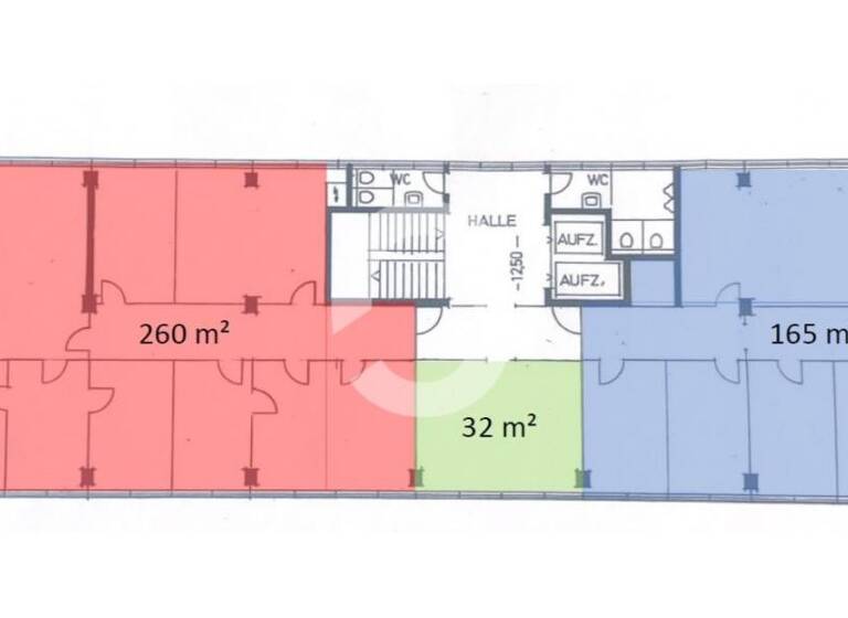 Büro zur Miete provisionsfrei 8,50 € 291 m² Bürofläche teilbar ab 291 m² Fellbach 70736
