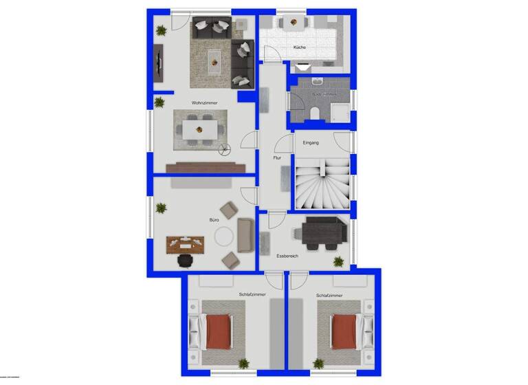 Wohnung zum Kauf 449.000 € 4 Zimmer 120 m² EG Eberstadt Darmstadt 64297