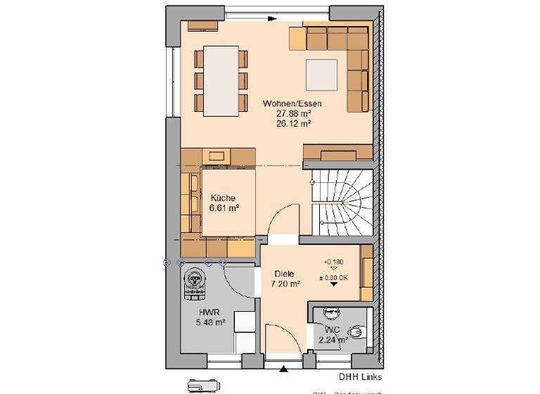 Doppelhaushälfte zum Kauf provisionsfrei 515.900 € 3 Zimmer 92 m² 400 m² Grundstück Brühlervorstadt Erfurt 99092