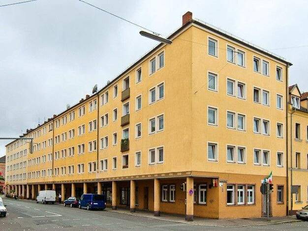 Wohnung zur Miete 614 € 2 Zimmer 45,8 m² 1. Geschoss frei ab 28.02.2026 Willstraße 5 Gostenhof Nürnberg 90429