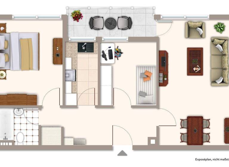Wohnung zum Kauf 289.000 € 3,5 Zimmer 70 m² 1. Geschoss Ost Sindelfingen 71065