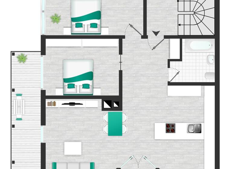 Wohnung zum Kauf 577.000 € 5 Zimmer 141 m²<br/>Wohnfläche Tiengen Freiburg im Breisgau 79112