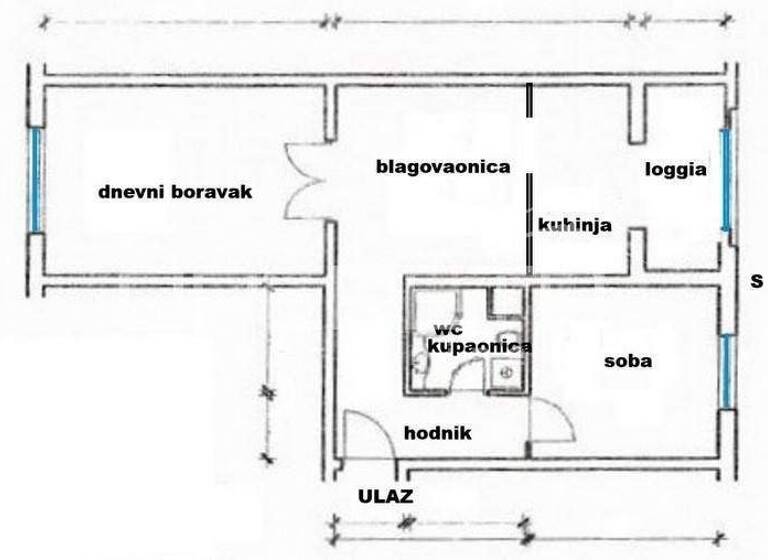 Wohnung zum Kauf 224.000 € 2 Zimmer 64 m² 3. Geschoss Donja Kustosija