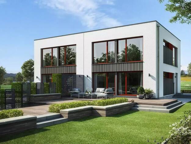 Doppelhaushälfte zum Kauf 611.799 € 4 Zimmer 121,9 m² 287 m² Grundstück Bretzenheim Mainz - Bretzenheim 55128