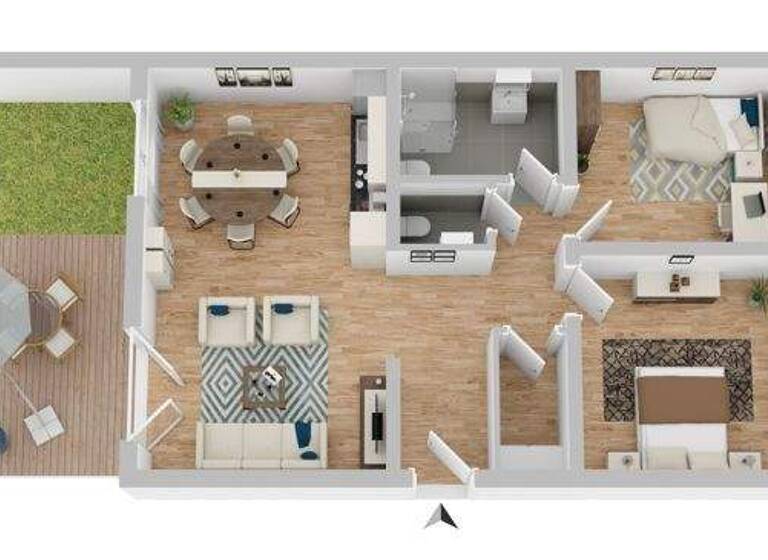 Wohnung zum Kauf 379.500 € 3 Zimmer 80 m² Westerdeichstrich / Stinteck 25761