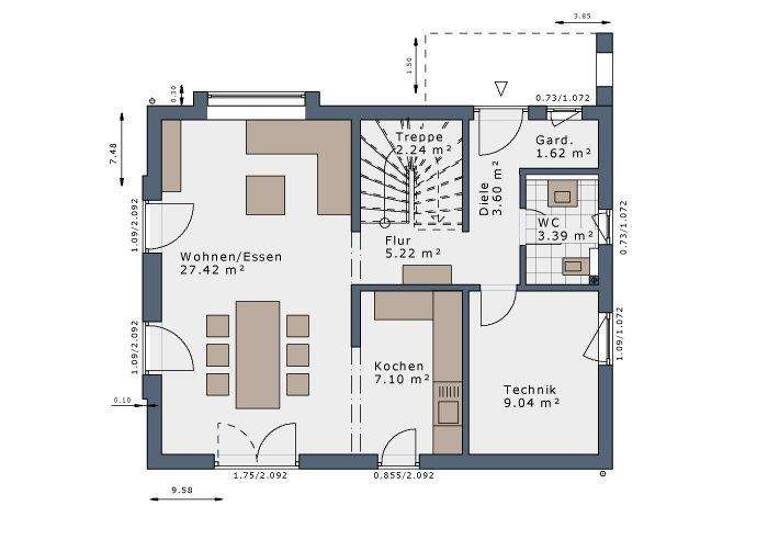 Einfamilienhaus zum Kauf provisionsfrei 790.000 € 5 Zimmer 119 m² 513 m² Grundstück Bergstedt Hamburg 22395