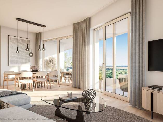 Wohnung zum Kauf - Erstbezug provisionsfrei 314.932 € 3 Zimmer 73,2 m² 3. Geschoss Franz-Heubl-Straße 1 Ramersdorf-Perlach München 81735