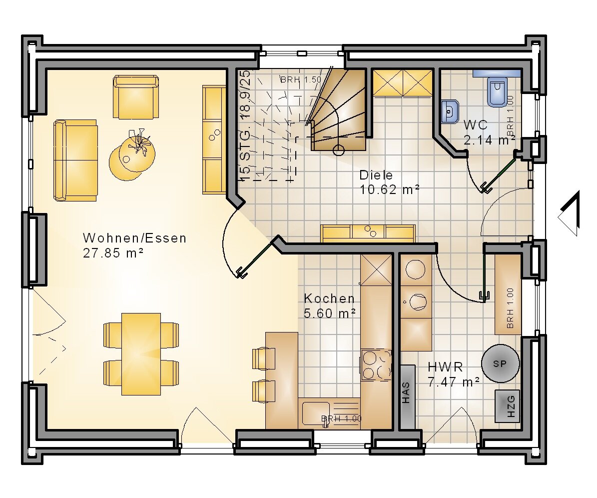 Einfamilienhaus zum Kauf 463.000 € 4 Zimmer 108 m²<br/>Wohnfläche 483 m²<br/>Grundstück Alexanderfeld Oldenburg (Oldenburg) / Alexandersfeld 26127