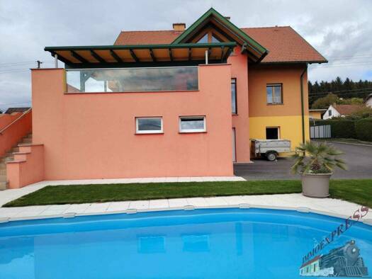 Einfamilienhaus zum Kauf 449.900 € 6 Zimmer 150 m² 1.039 m² Grundstück frei ab sofort Deutsch Kaltenbrunn 7572