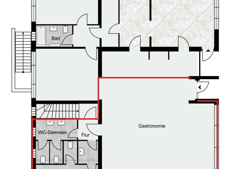 Laden zur Miete 1.100 € 1 Zimmer 92 m²<br/>Verkaufsfläche Bad Segeberg 23795