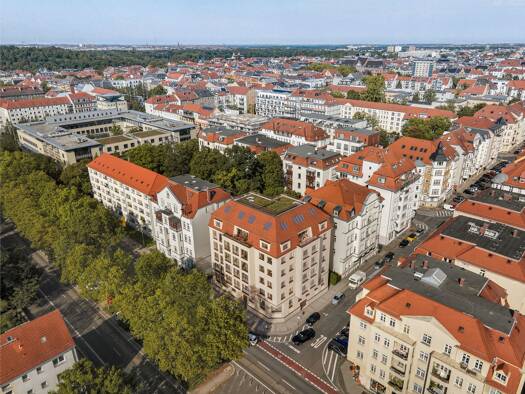 Wohnung zum Kauf - Erstbezug provisionsfrei 750.415 € 4 Zimmer 127 m² 6. Geschoss Südvorstadt Leipzig 04275