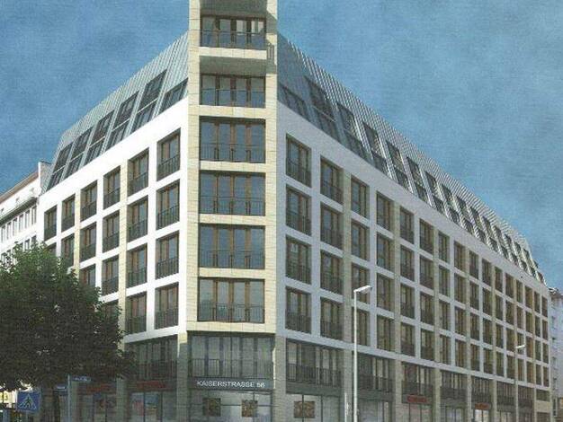 Terrassenwohnung zur Miete 1.440 € 2 Zimmer 90,5 m² 4. Geschoss frei ab 01.01.2026 Kaiserstraße 58 C Bahnhofsviertel Frankfurt 60329