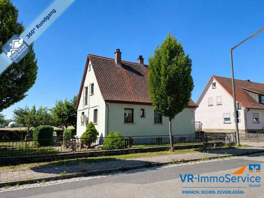 Einfamilienhaus zum Kauf 259.000 € 5 Zimmer 115 m² 835 m² Grundstück Dombühl Dombühl 91601