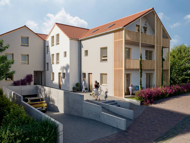 Wohnung zum Kauf - Neubau provisionsfrei 269.777 € 2 Zimmer 57,5 m² EG Brüder-Grimm-Straße 30 Niederzwehren Kassel 34134