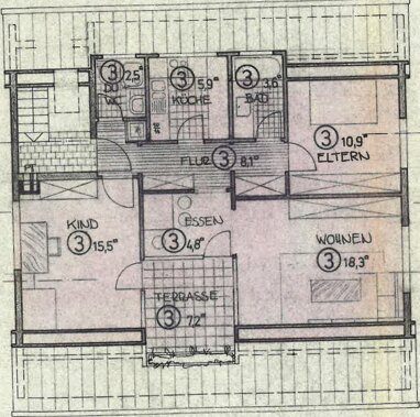 Wohnung zum Kauf 295.000 € 3,5 Zimmer 74 m² Wangen Stuttgart 70327