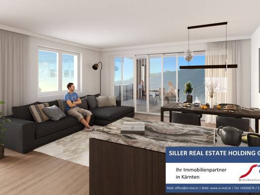 Wohnung zum Kauf - Erstbezug 520.000 € 4 Zimmer 97,9 m² frei ab 01.12.2026 Lendorf 9811