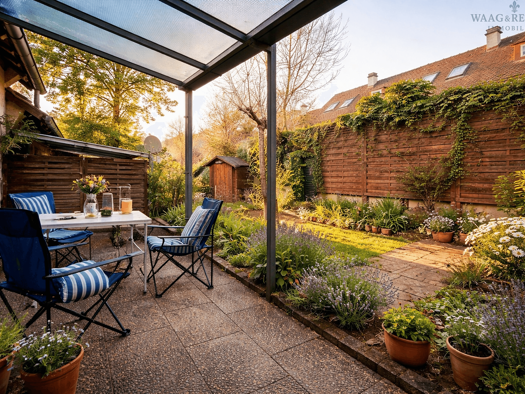 Reihenmittelhaus zum Kauf 495.000 € 3 Zimmer 59 m² 100 m² Grundstück Süd Stuttgart 70199