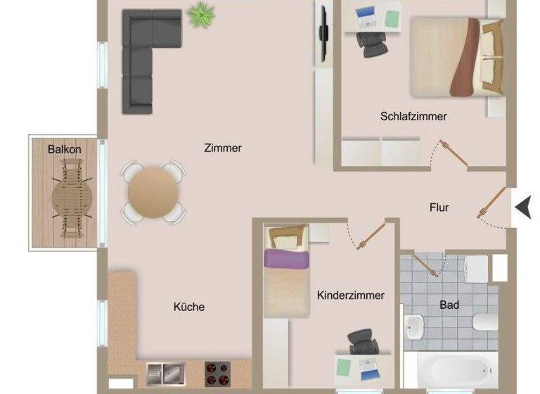 Wohnung zum Kauf 295.000 € 3 Zimmer 68 m² frei ab 01.05.2026 Dagersheim Böblingen 71034