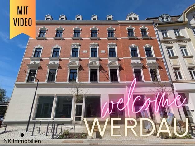 Wohnung zur Miete - Erstbezug 510 € 3 Zimmer 68,2 m² 1. Geschoss August-Bebel-Str. 46a Werdau 08412